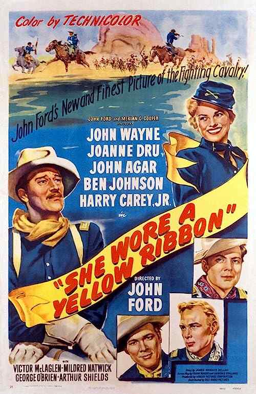 She Wore a Yellow Ribbon poster