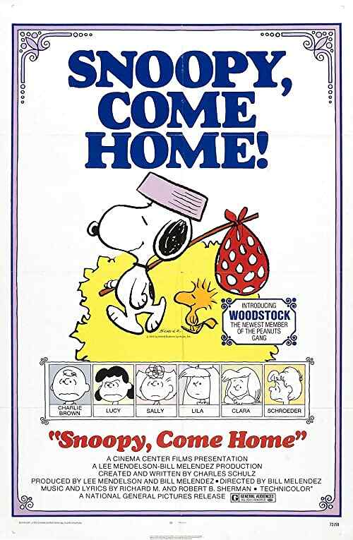 Snoopy Come Home poster
