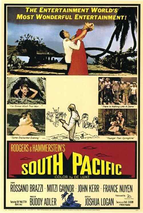 South Pacific poster