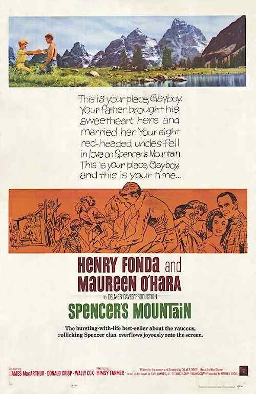 Spencer's Mountain poster