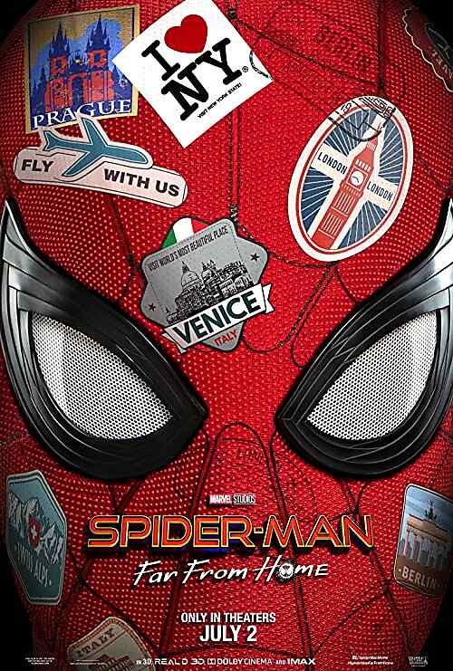 Spider Man: Far from Home poster