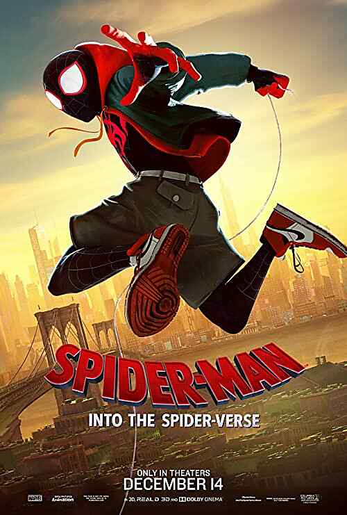 Spider Man: Into the Spider Verse poster
