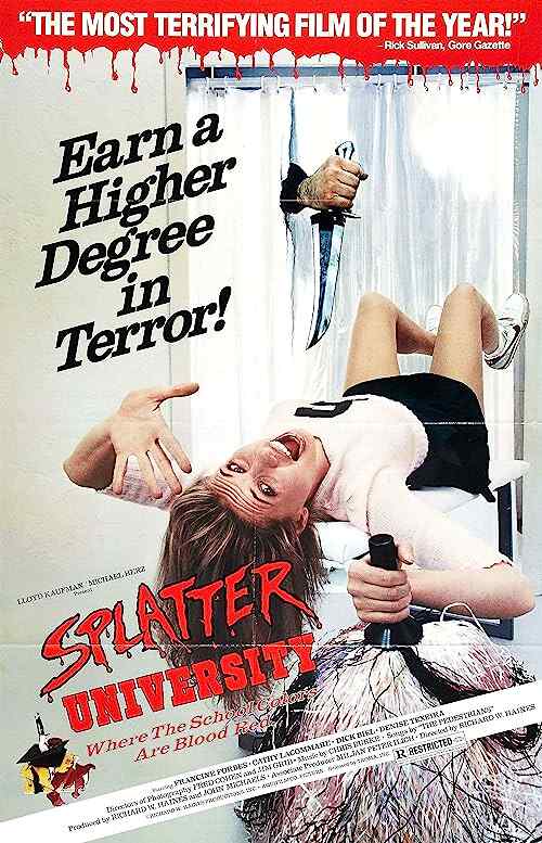 Splatter University poster