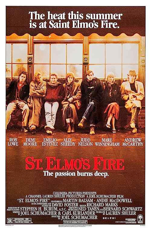 St  Elmo's Fire poster
