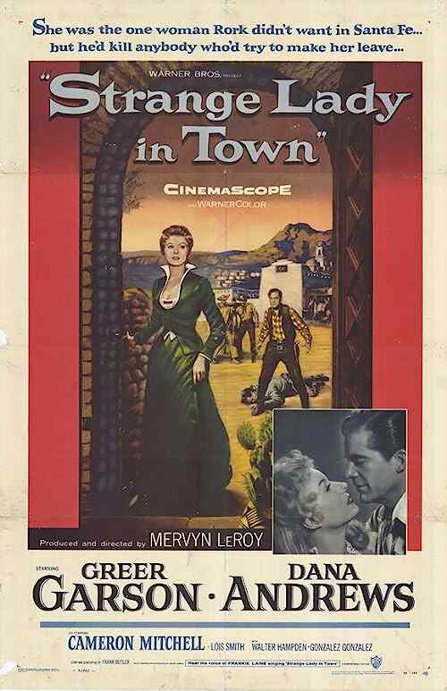 Strange Lady in Town poster