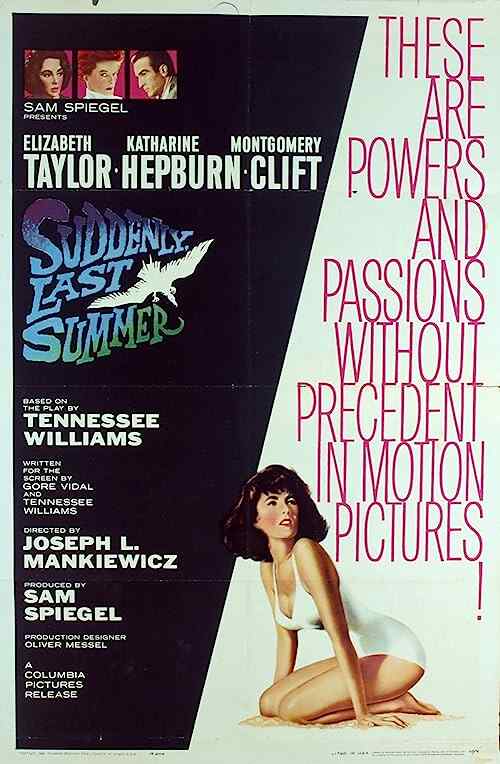 Suddenly, Last Summer poster