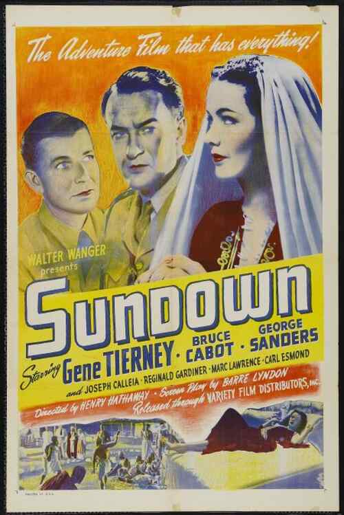 Sundown poster