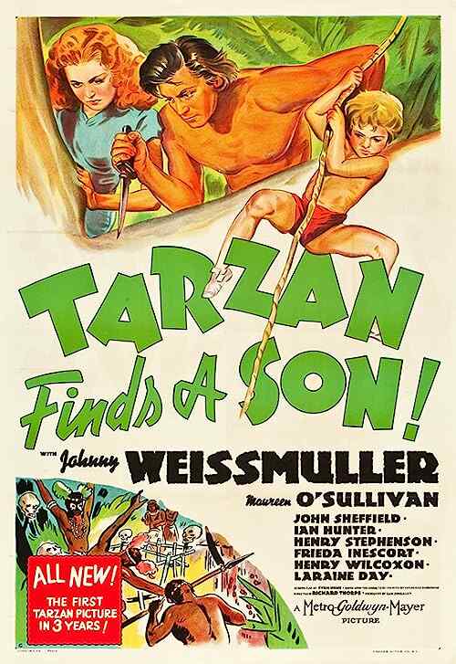 Tarzan Finds a Son! poster