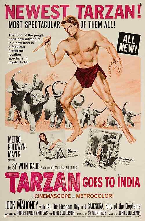 Tarzan Goes to India poster