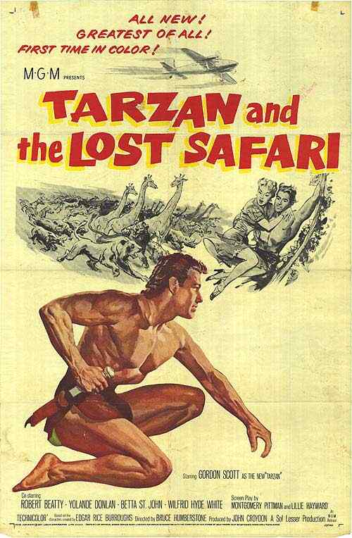 Tarzan and the Lost Safari poster