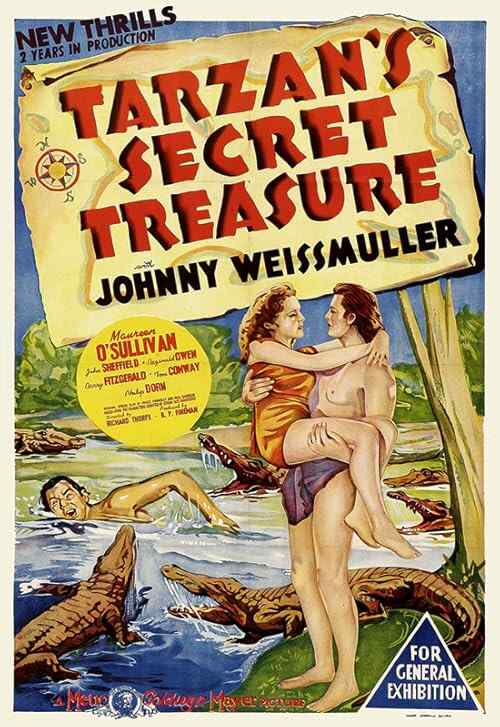 Tarzan's Secret Treasure poster