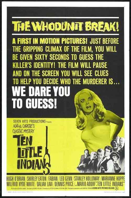Ten Little Indians poster