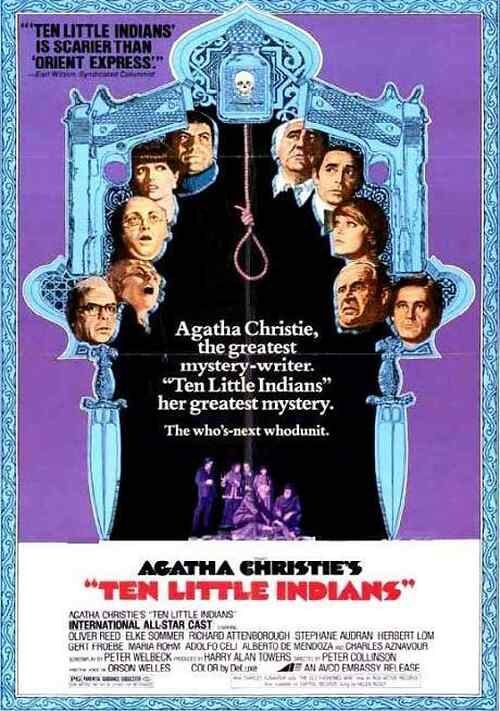 Ten Little Indians poster