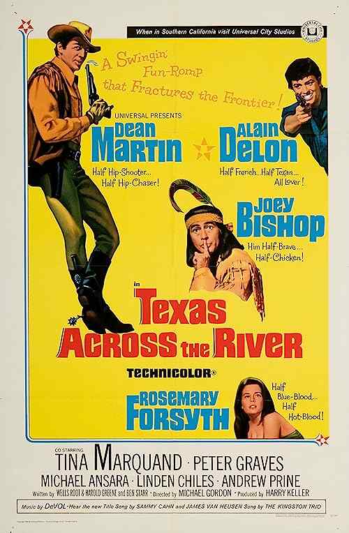 Texas Across the River poster