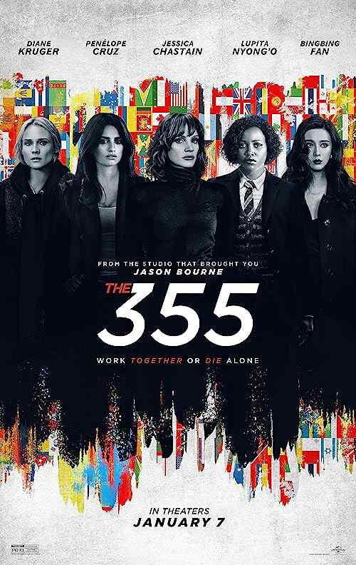 The 355 poster