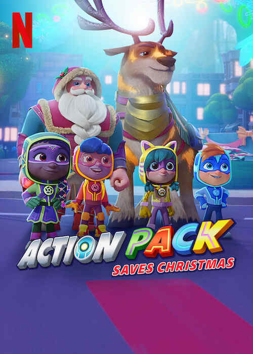 The Action Pack Saves Christmas poster