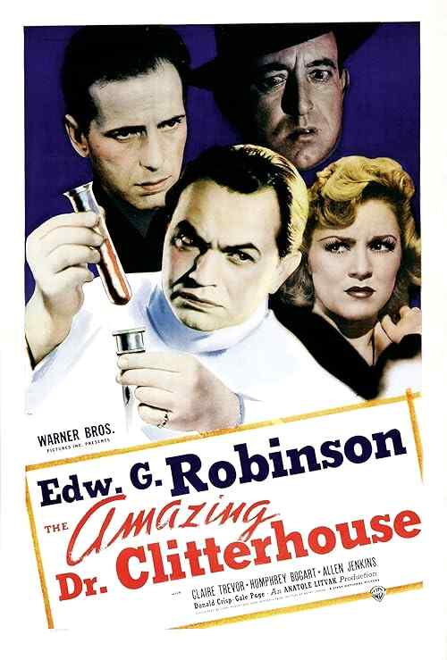 The Amazing Dr. Clitterhouse poster