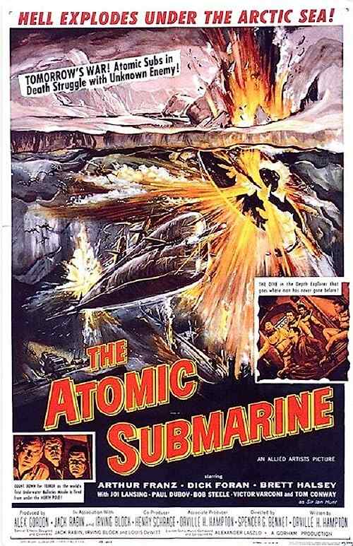 The Atomic Submarine poster