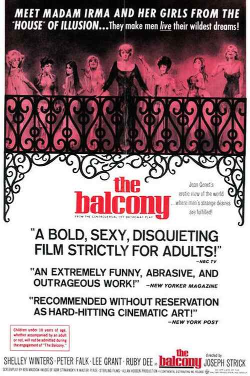 The Balcony poster