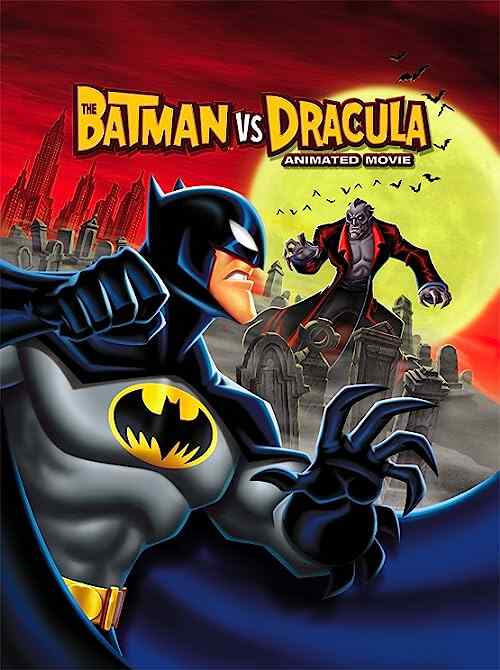 The Batman vs  Dracula poster
