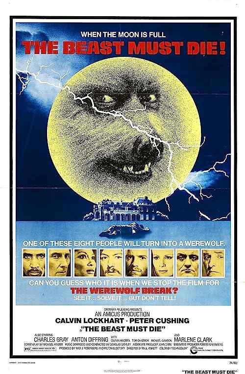 The Beast Must Die poster