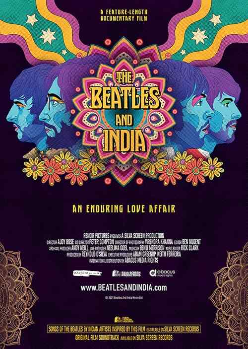The Beatles and India poster