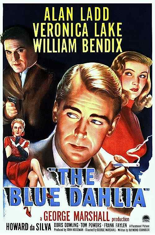 The Blue Dahlia poster