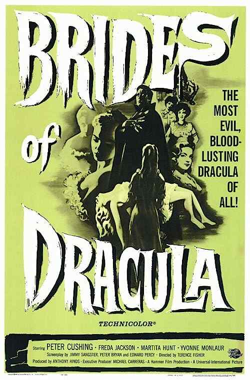 The Brides of Dracula poster