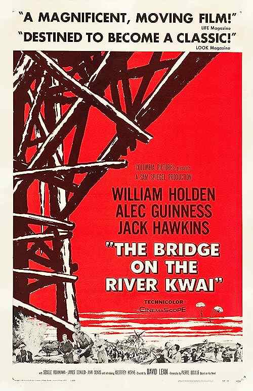 The Bridge on the River Kwai poster