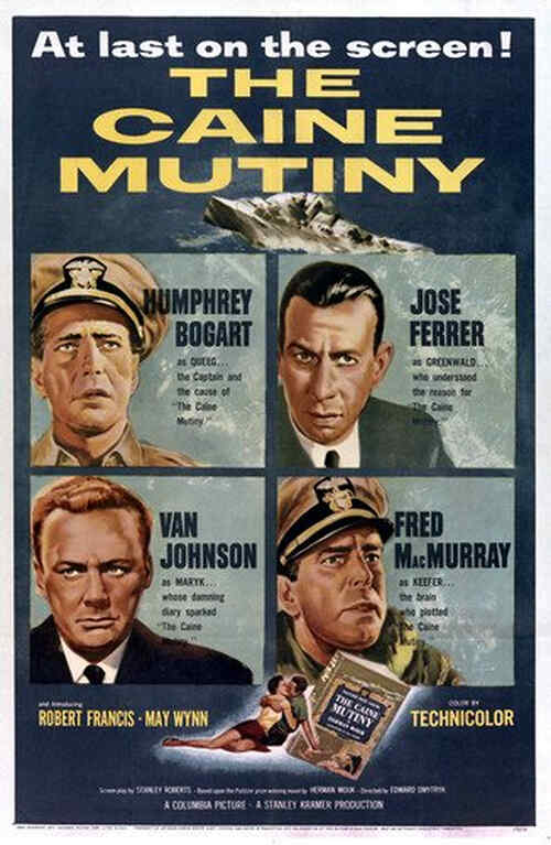 The Caine Mutiny poster