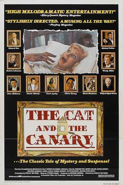 The Cat and the Canary poster