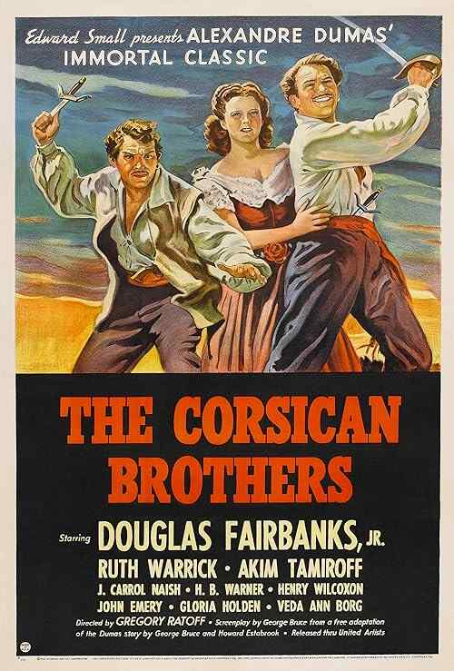 The Corsican Brothers poster