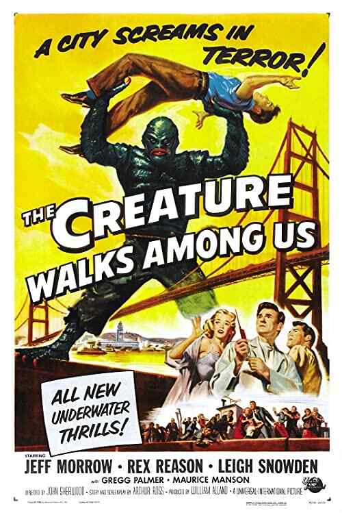 The Creature Walks Among Us poster