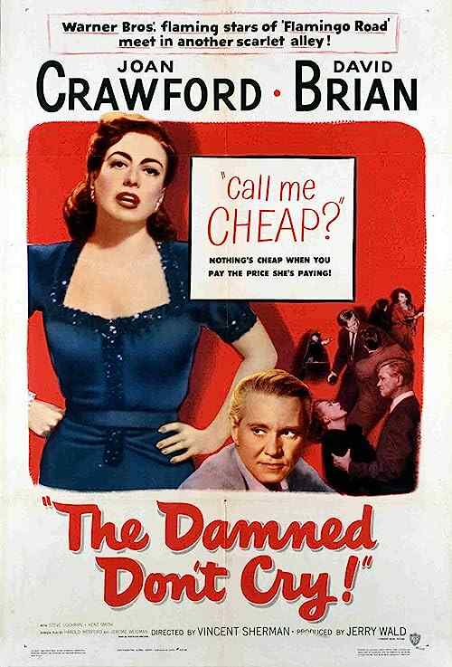 The Damned Don't Cry poster