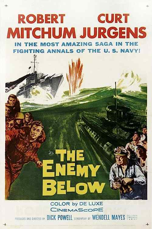 The Enemy Below poster