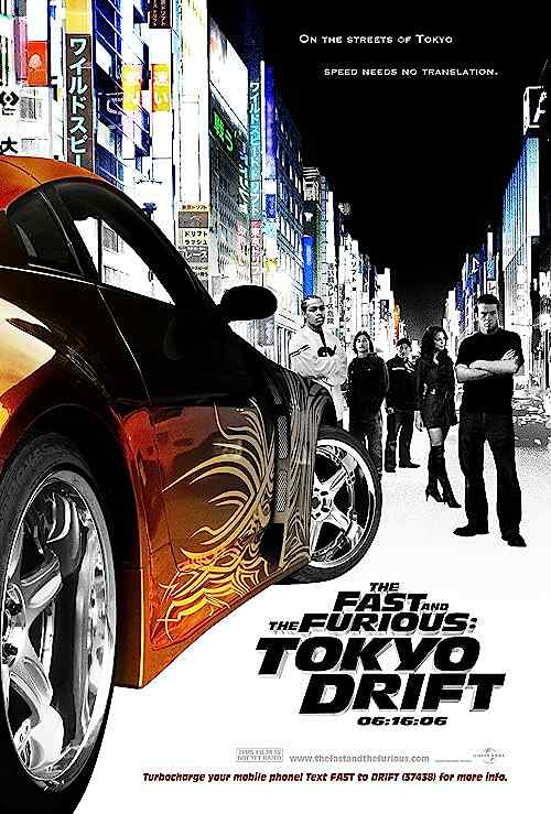 The Fast and the Furious: Tokyo Drift poster