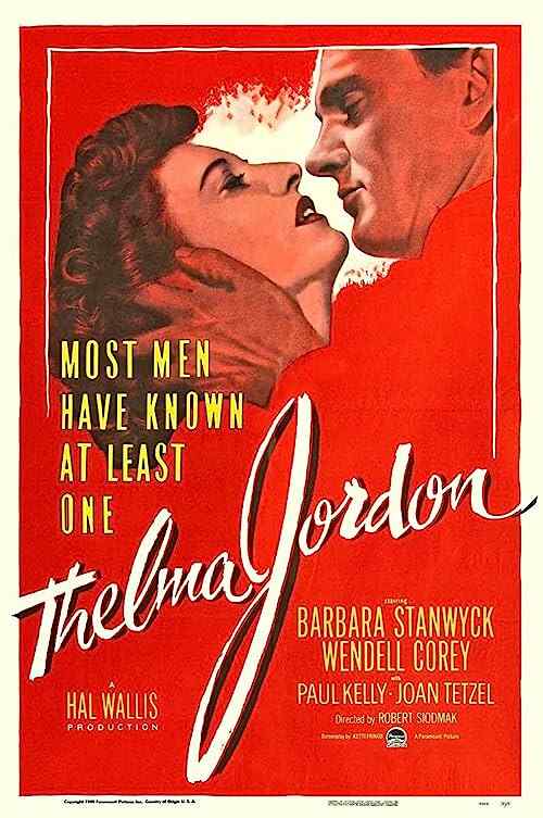 The File on Thelma Jordon poster