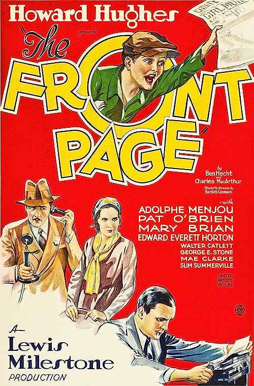 The Front Page poster