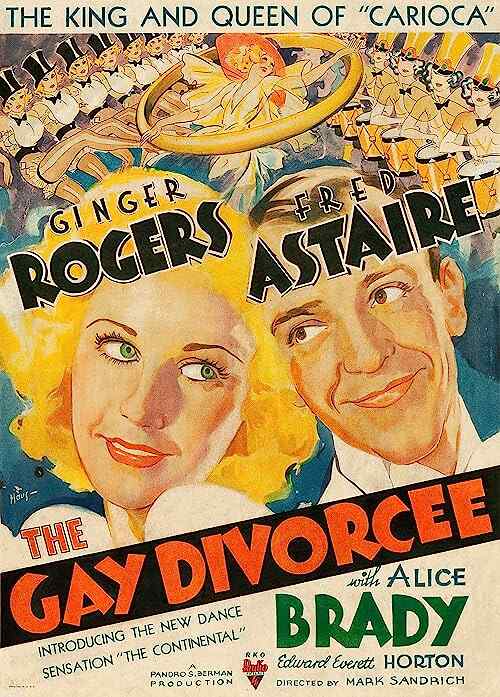 The Gay Divorcee poster