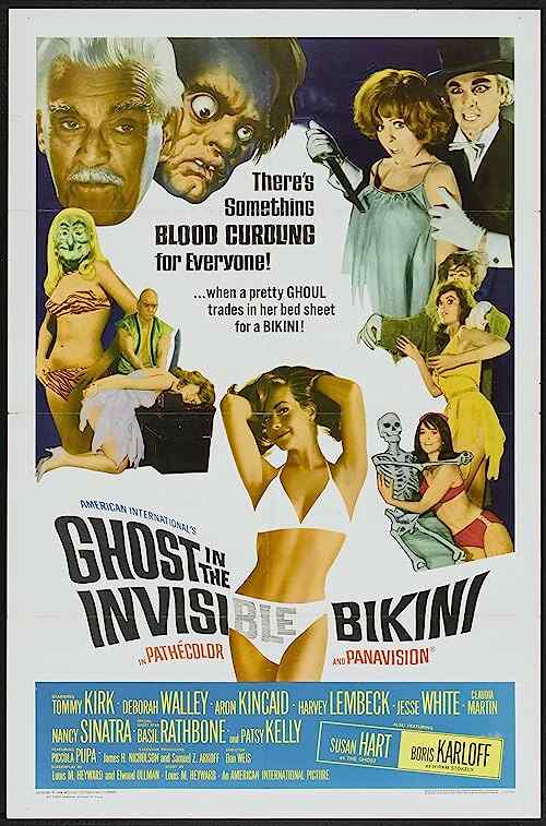 The Ghost in the Invisible Bikini poster