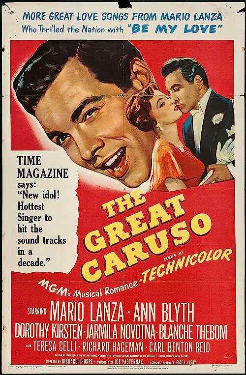 The Great Caruso poster