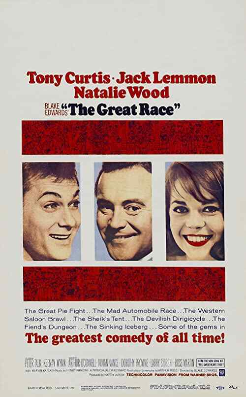 The Great Race poster