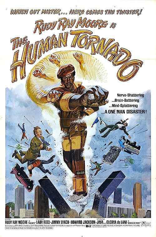 The Human Tornado poster