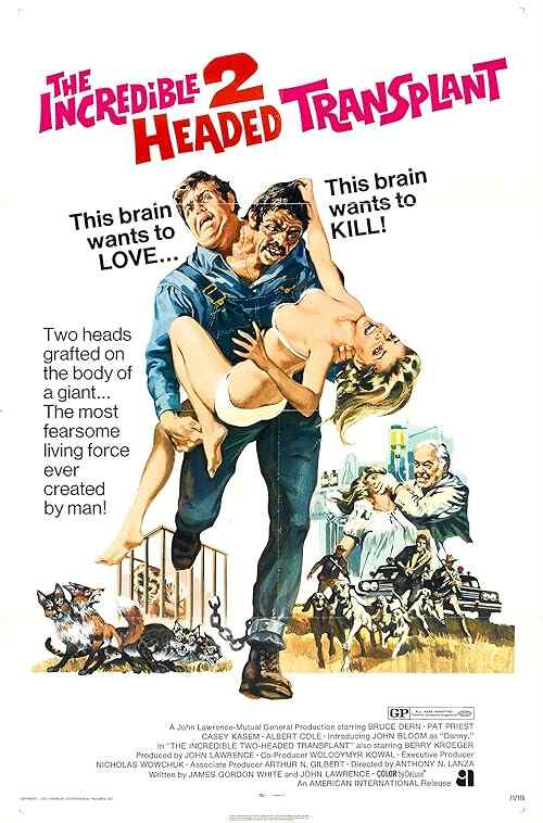 The Incredible 2-Headed Transplant poster