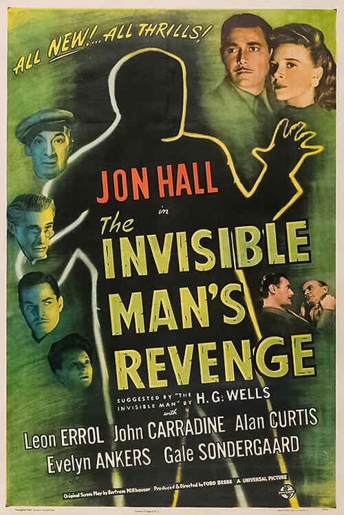 The Invisible Man's Revenge poster