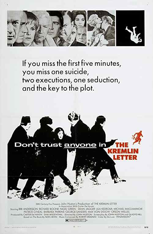 The Kremlin Letter poster