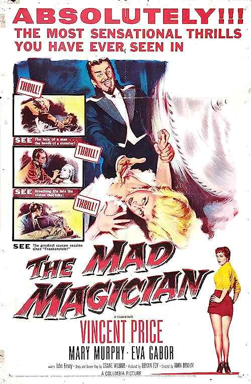 The Mad Magician poster