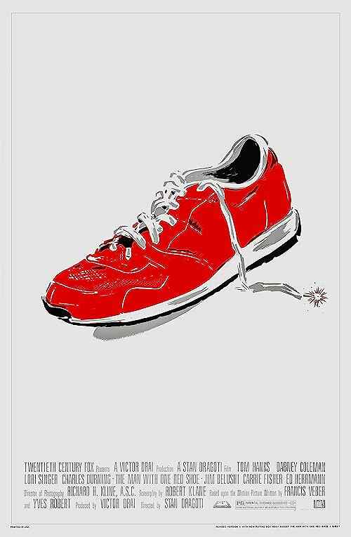 The Man with One Red Shoe poster
