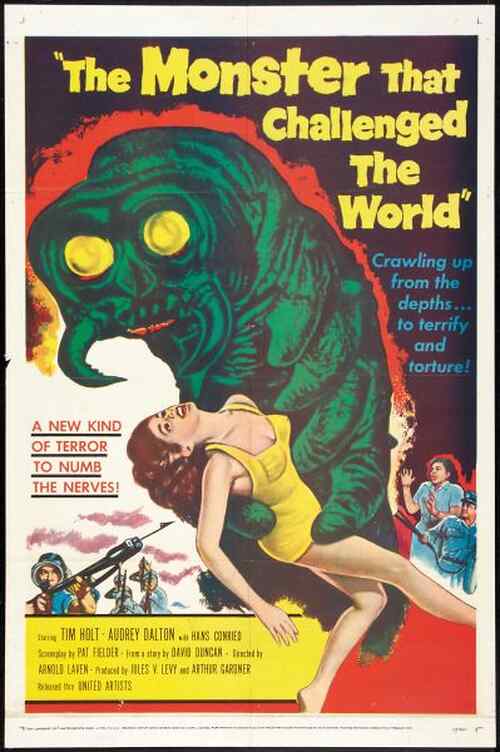 The Monster That Challenged the World poster