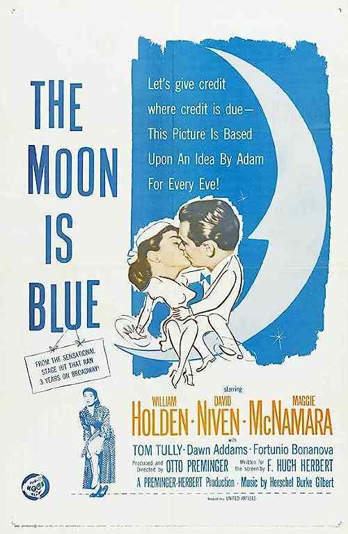 The Moon Is Blue poster